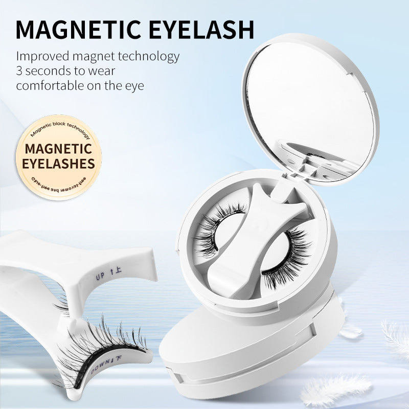 Magnetic False Eyelashes – Reusable, Natural Look, Easy Application - Shop Modiqa