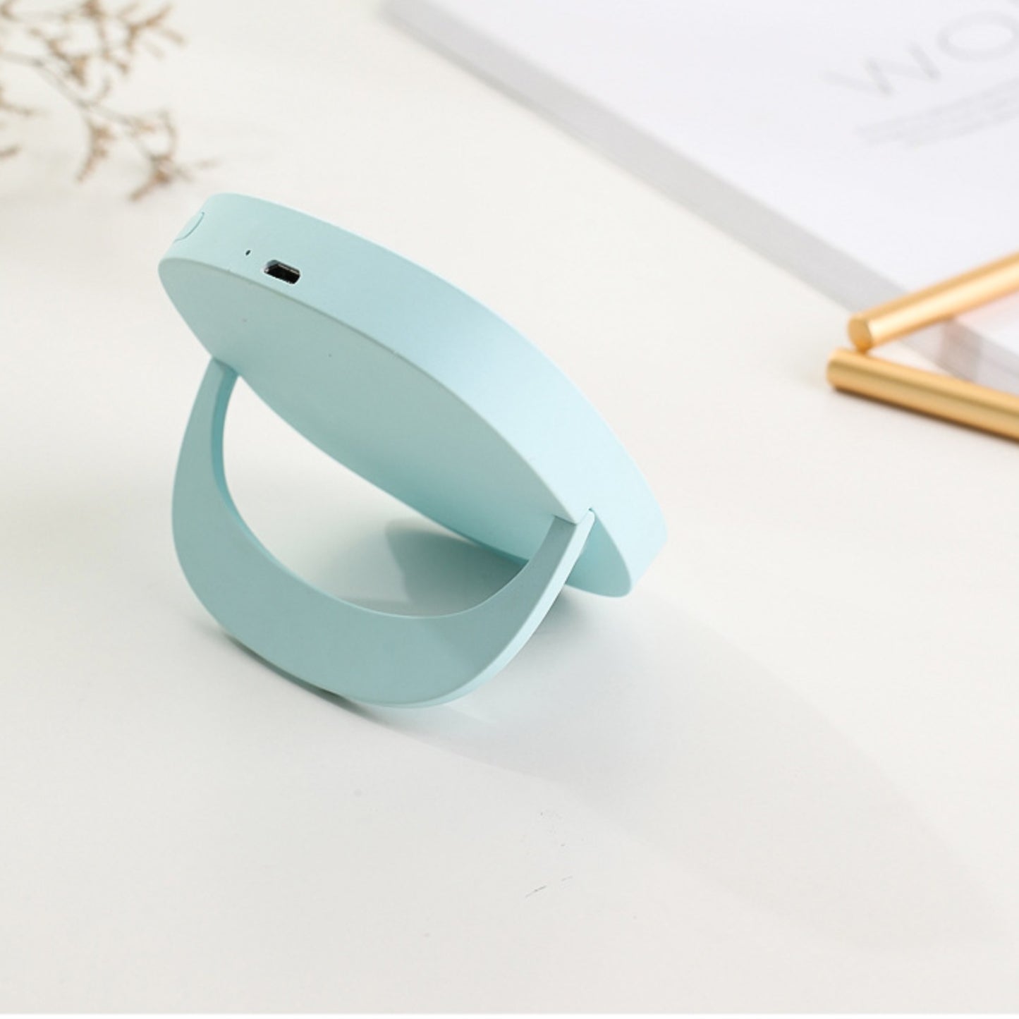 Portable LED Makeup Mirror – Compact, Travel-Friendly, Small Vanity Mirror with Lights - Shop Modiqa