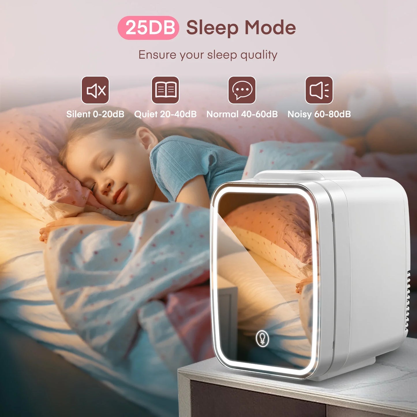 Mini LED Fridge – Compact, Portable, Stylish Refrigerator for Home & Office - Shop Modiqa