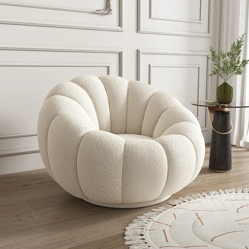 Luxury Plush Pumpkin Chair