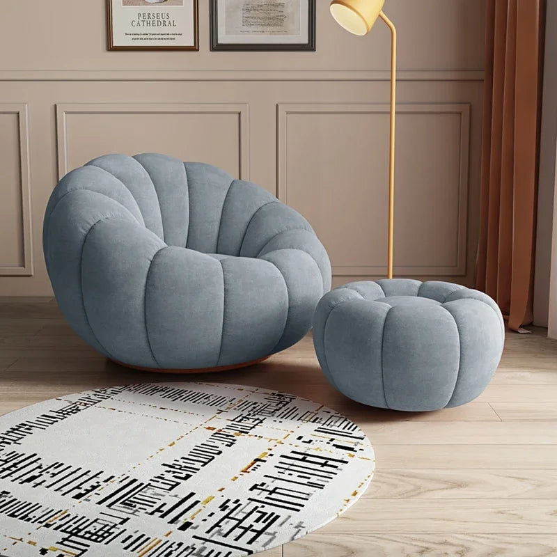 Luxury Plush Pumpkin Chair