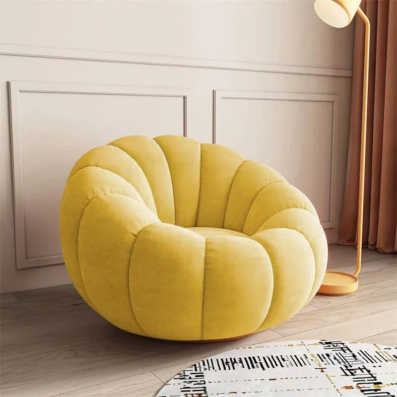 Luxury Plush Pumpkin Chair
