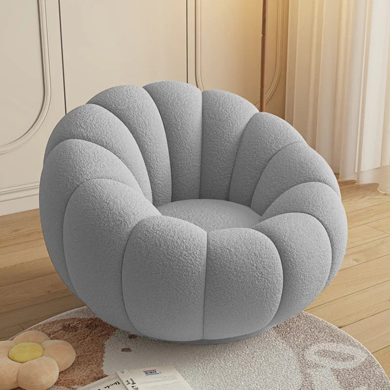 Luxury Plush Pumpkin Chair