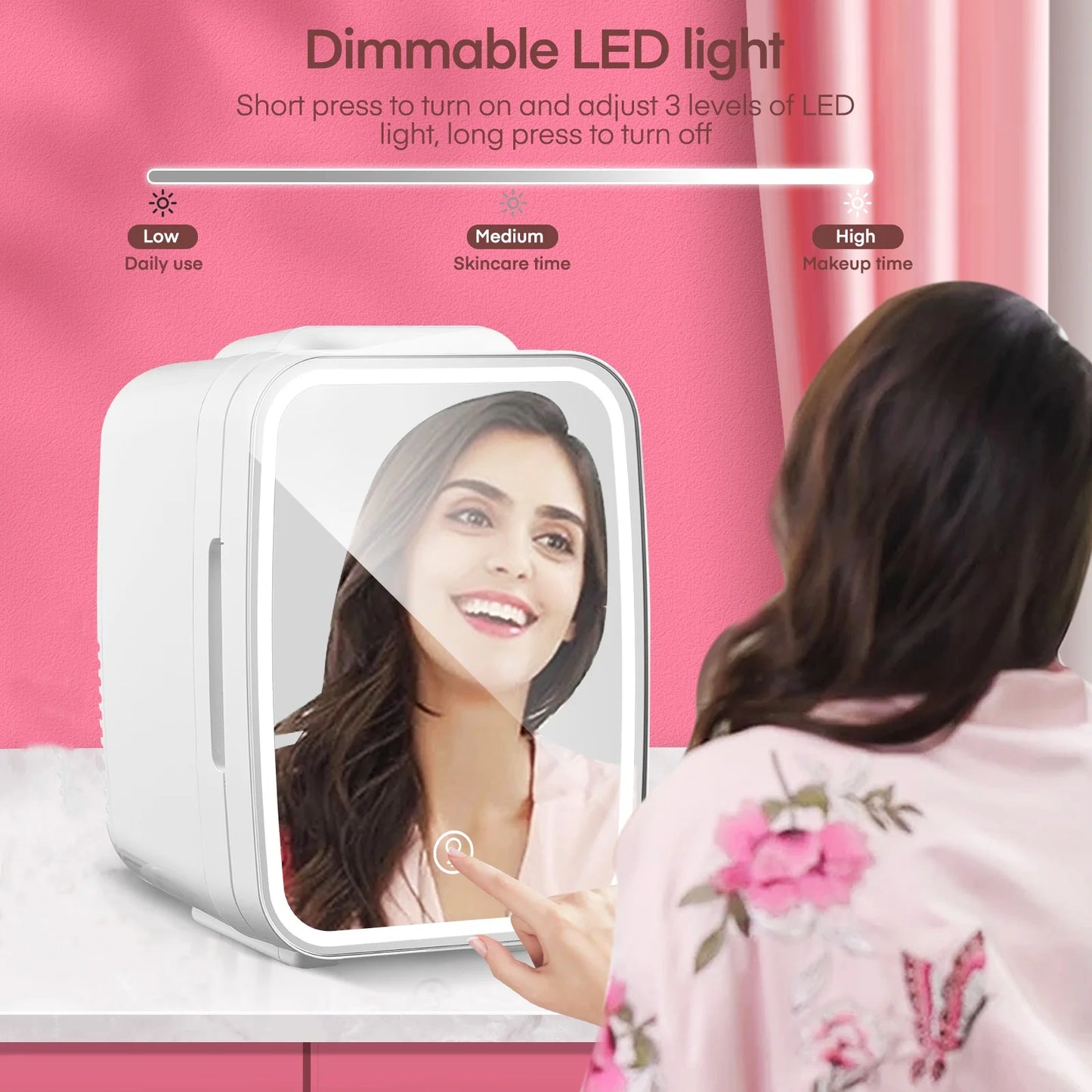 Mini LED Fridge – Compact, Portable, Stylish Refrigerator for Home & Office - Shop Modiqa