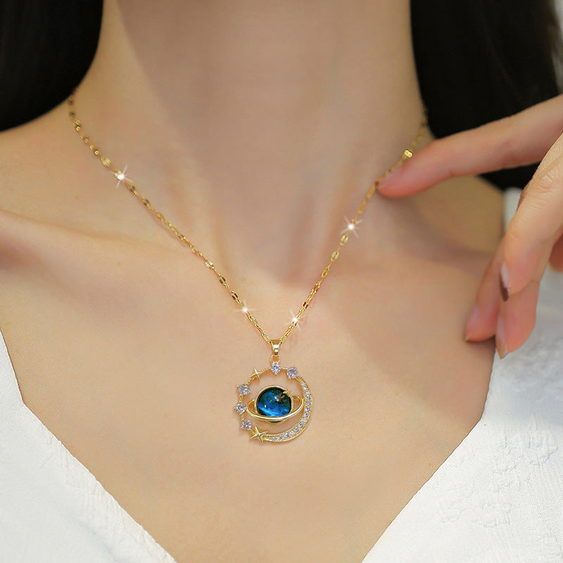 Luxurious Starry Sky Necklace For Women - Shop Modiqa