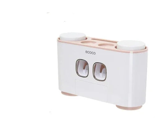 Toothbrush and Toothpaste Holder – Wall-Mounted, Minimal Bathroom Organizer - Shop Modiqa