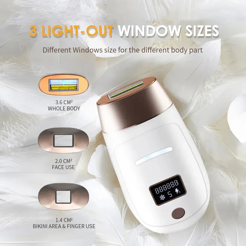 Modiqa Lumi Cordless Laser Hair Removal Rechargeable 4In1 - Shop Modiqa