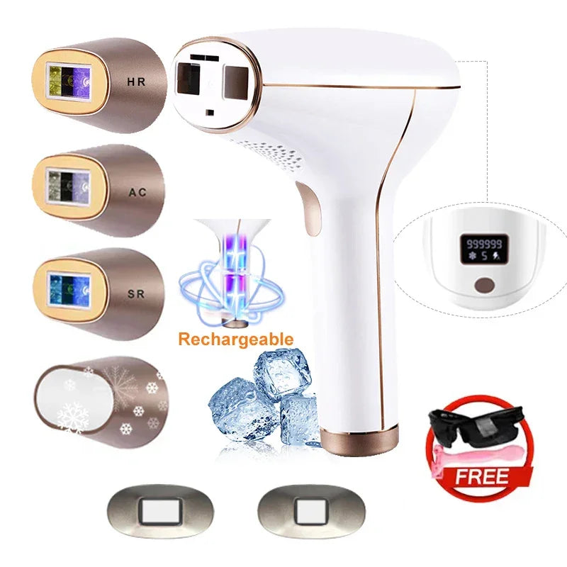 Modiqa Lumi Cordless Laser Hair Removal Rechargeable 4In1 - Shop Modiqa