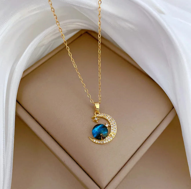 Luxurious Starry Sky Necklace For Women - Shop Modiqa