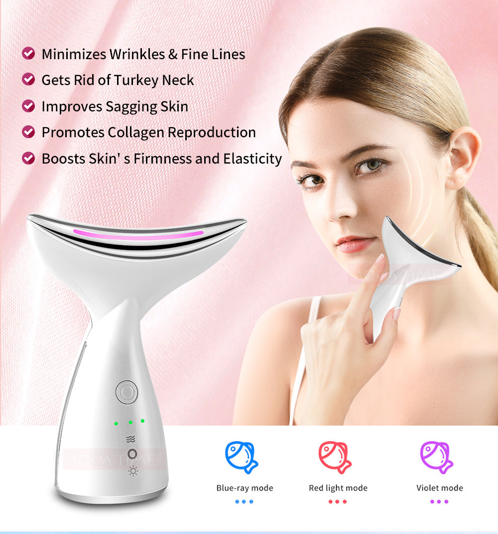 LumeTone Microcurrent Double Chin Face Lifting Device