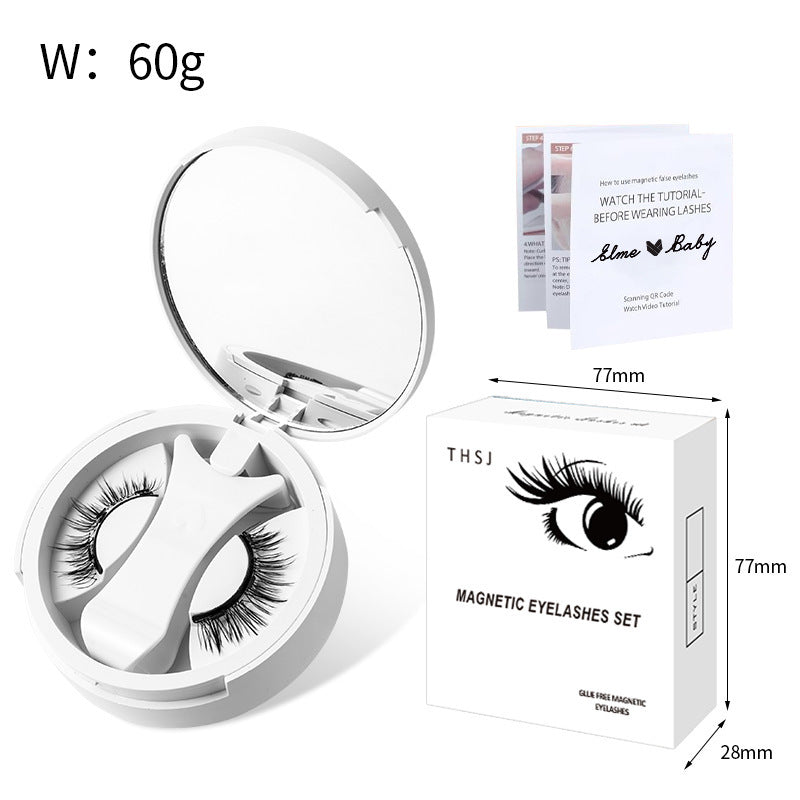 Magnetic False Eyelashes – Reusable, Natural Look, Easy Application - Shop Modiqa