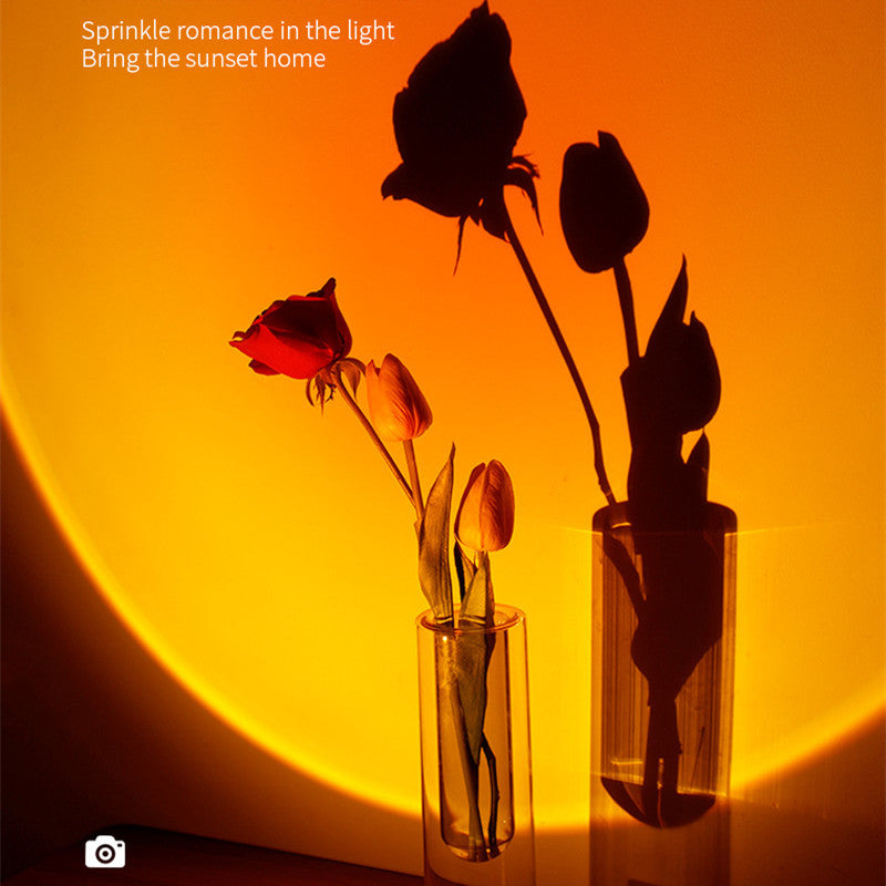 2 In 1 Mini Wireless Sunset Lamp and Air Humidifier - Shop Modiqa