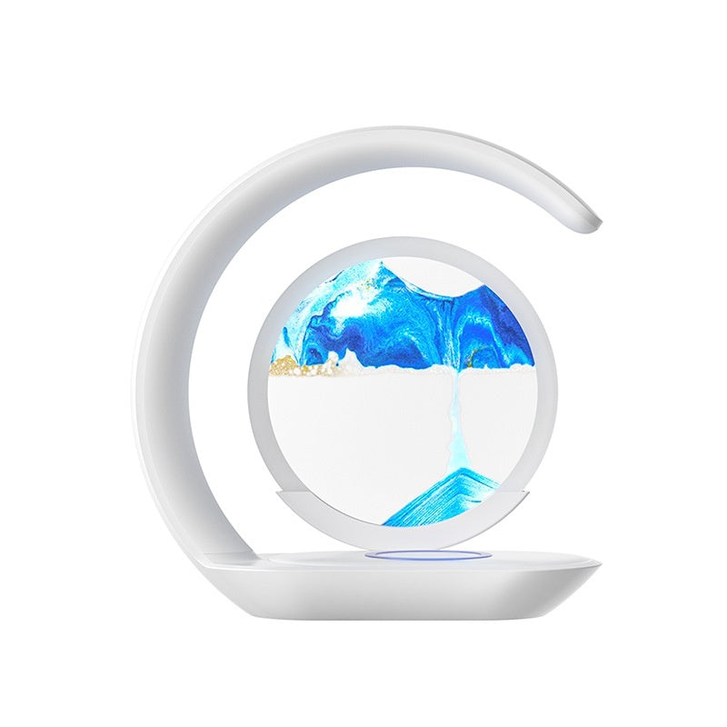 Creative Moon lamp & Wireless Charger with Fast Sand