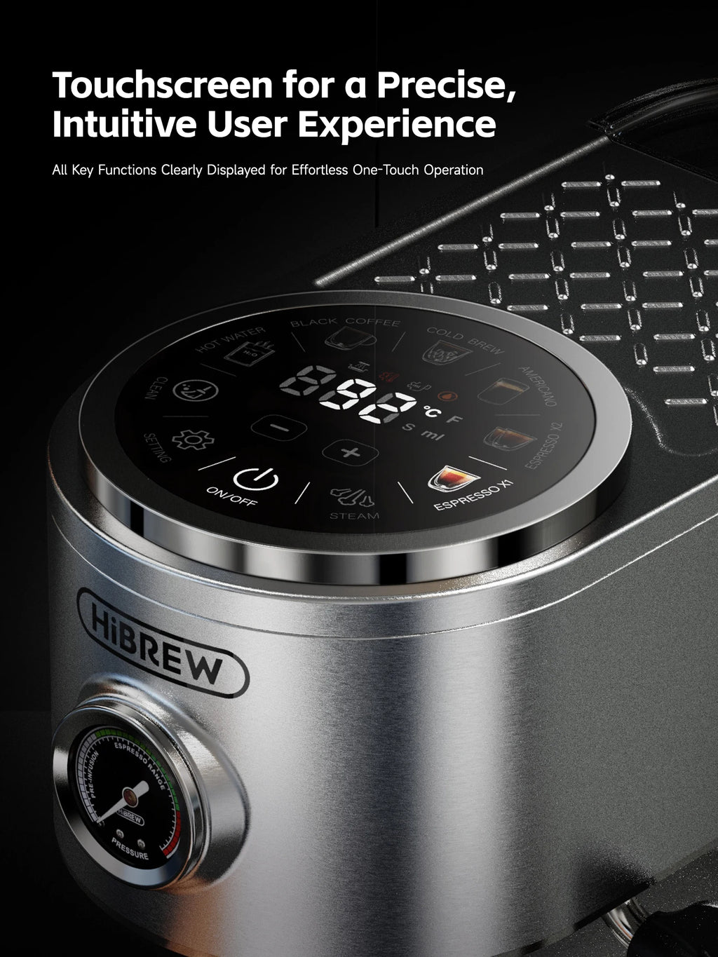 HiBREW H13 20bar Semi-automatic Espresso Machine