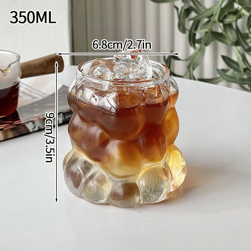 Aesthetic Glass Coffee Cups