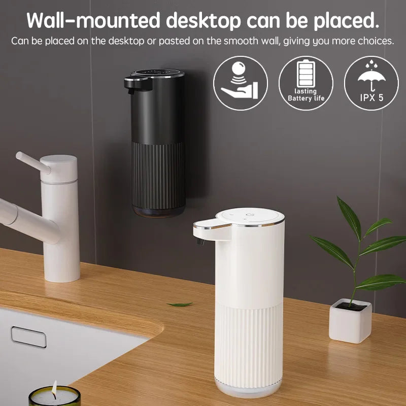 Automatic Foaming Soap Dispenser – Touchless, Refillable & Modern Bathroom Accessory - Shop Modiqa