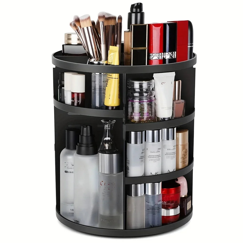 360 ° Rotatable Cosmetics Storage Rack