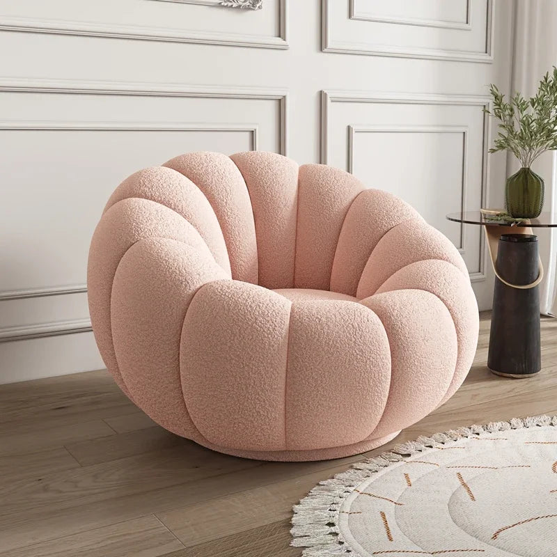 Luxury Plush Pumpkin Chair