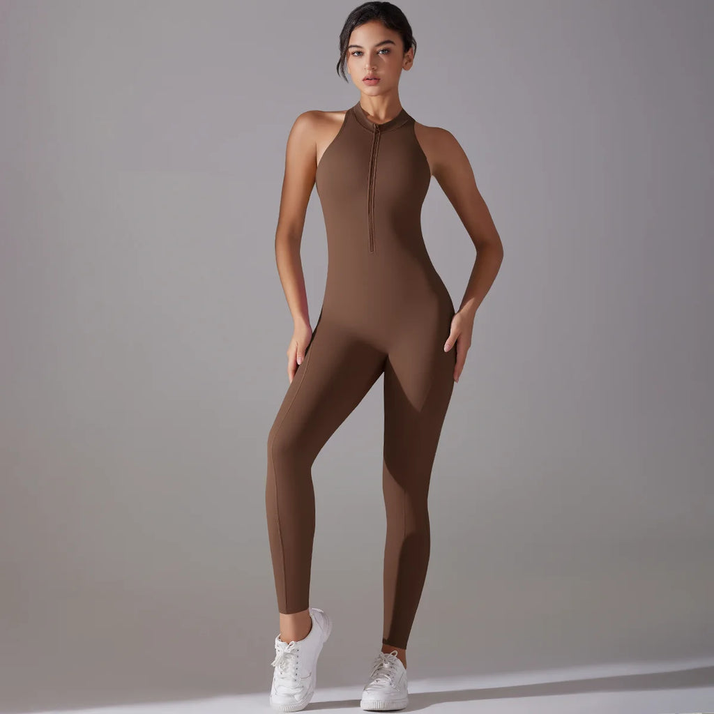 Sexy Hollow Backless Sporty Jumpsuit