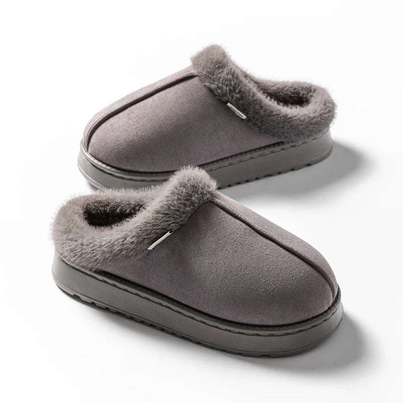 Fashion Unisex Fluffy Slippers for Autumn and Winter