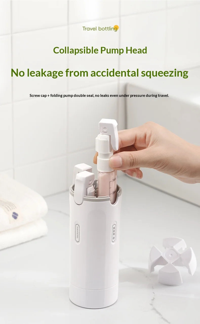 4-in-1 Travel Refillable Bottles