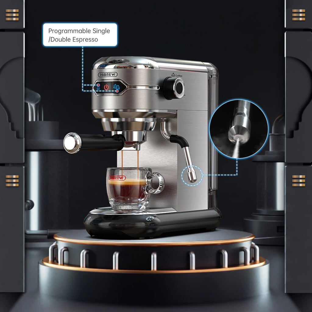 HiBREW H11 20 Bar Semi-Automatic Espresso Machine