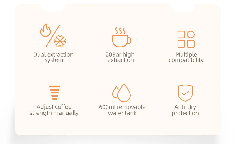 HiBREW H2B 5 in 1 Coffee Machine 20Bar