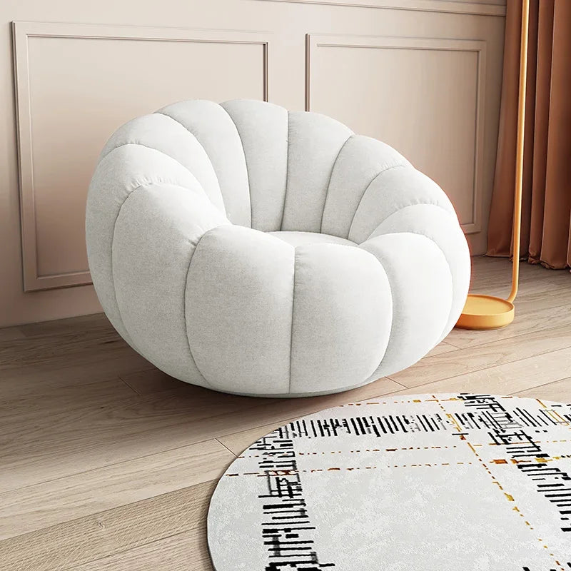 Luxury Plush Pumpkin Chair