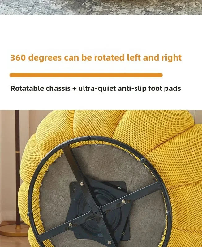 Pumpkin Lazy Sofa, Minimalist Rochburg Football Sofa