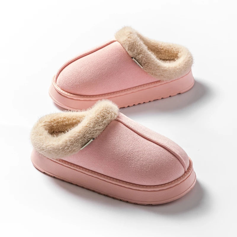 Fashion Unisex Fluffy Slippers for Autumn and Winter