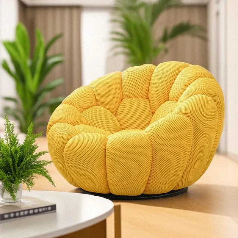 Pumpkin Lazy Sofa, Minimalist Rochburg Football Sofa
