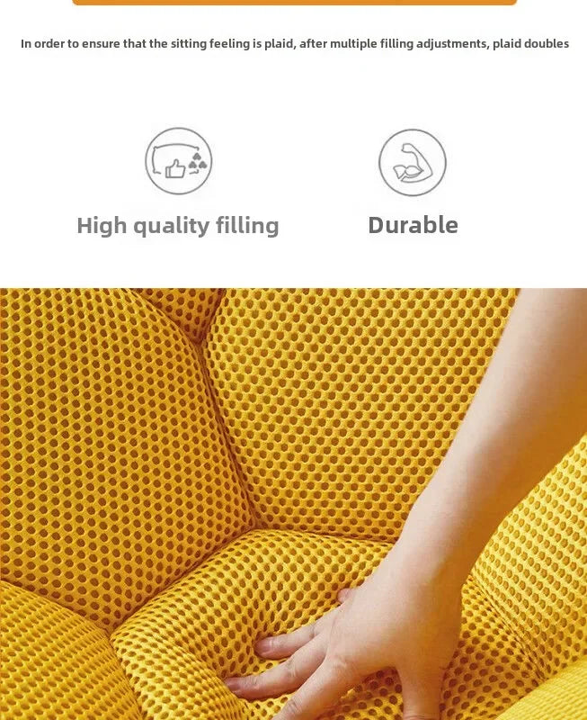 Pumpkin Lazy Sofa, Minimalist Rochburg Football Sofa