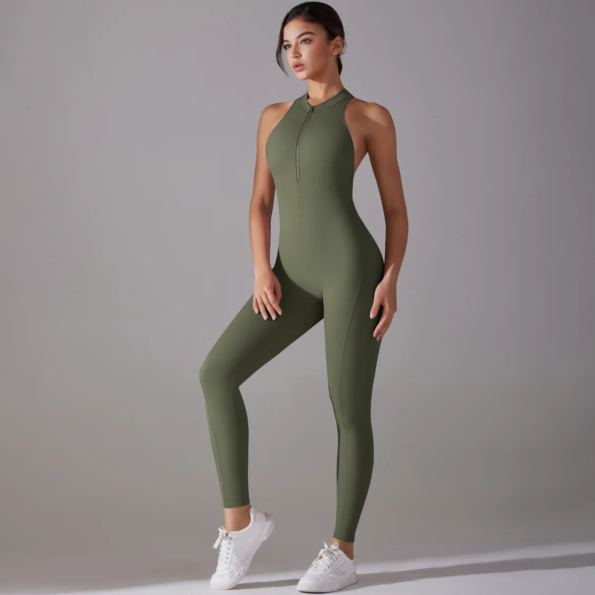 Sexy Hollow Backless Sporty Jumpsuit