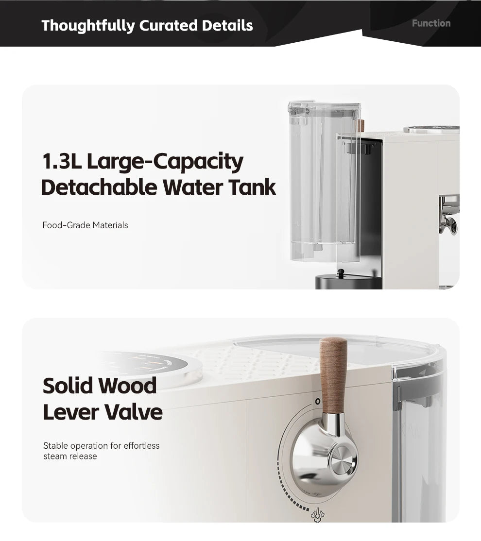 HiBREW H13 20bar Semi-automatic Espresso Machine