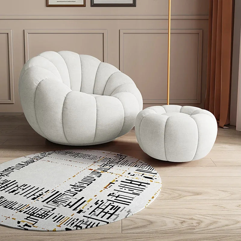 Luxury Plush Pumpkin Chair