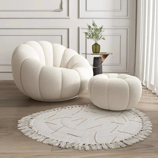 Luxury Plush Pumpkin Chair