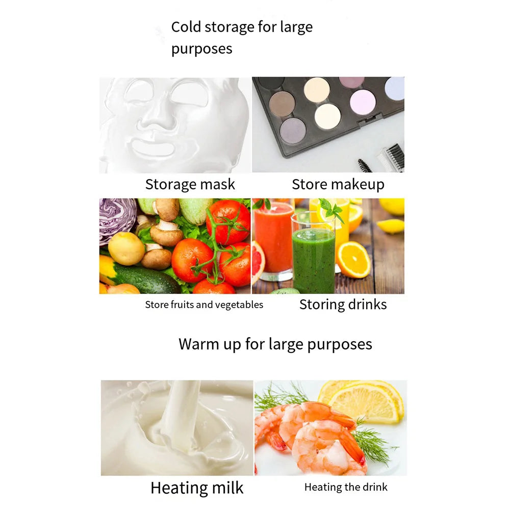 Mini Fridge Portable Refrigerator