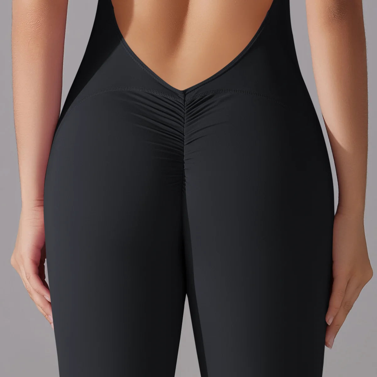 Sexy Hollow Backless Sporty Jumpsuit