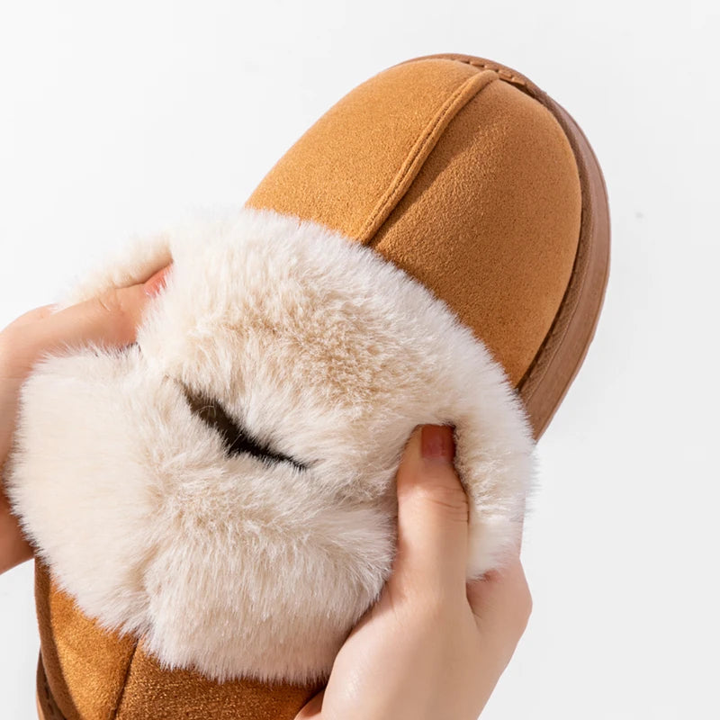 Plush Faux Fur Fashion Snow Boots