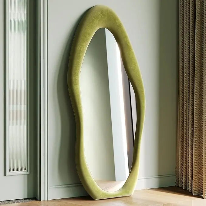 Wavy Full Body Mirror for Bedroom, Living Room & Cloakroom