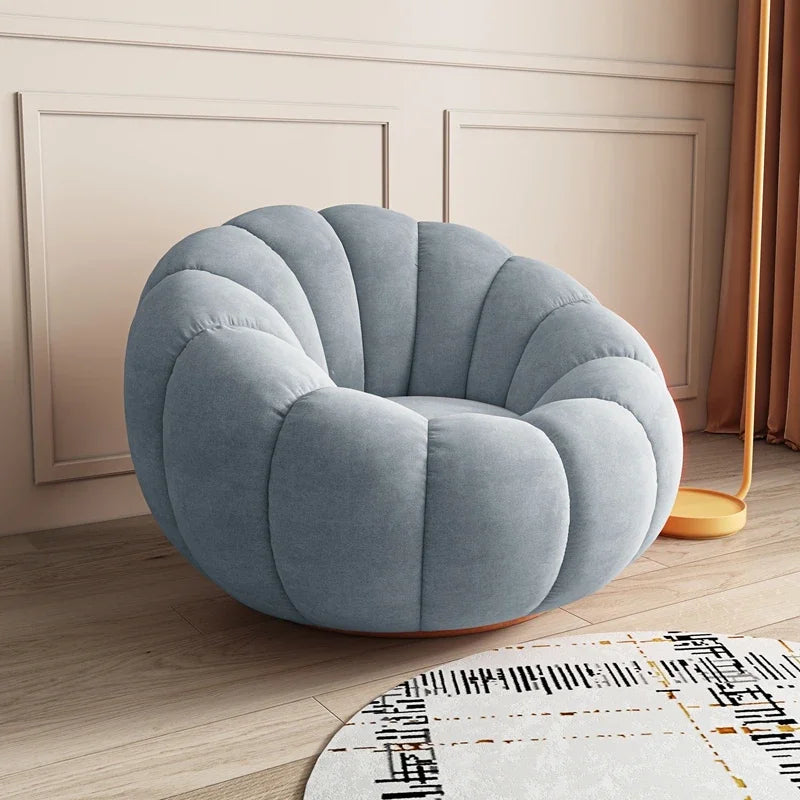 Luxury Plush Pumpkin Chair