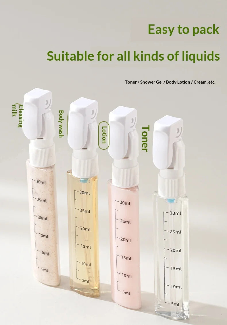 4-in-1 Travel Refillable Bottles