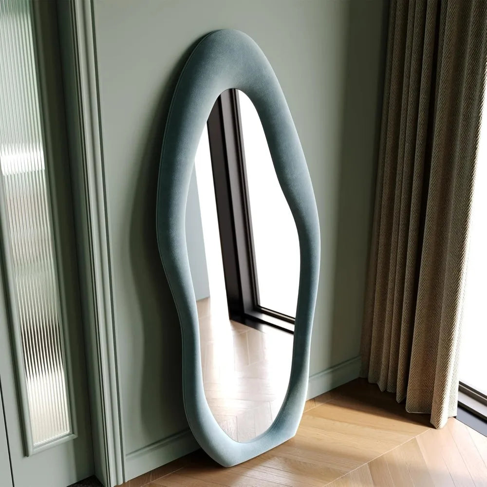 Wavy Full Body Mirror for Bedroom, Living Room & Cloakroom