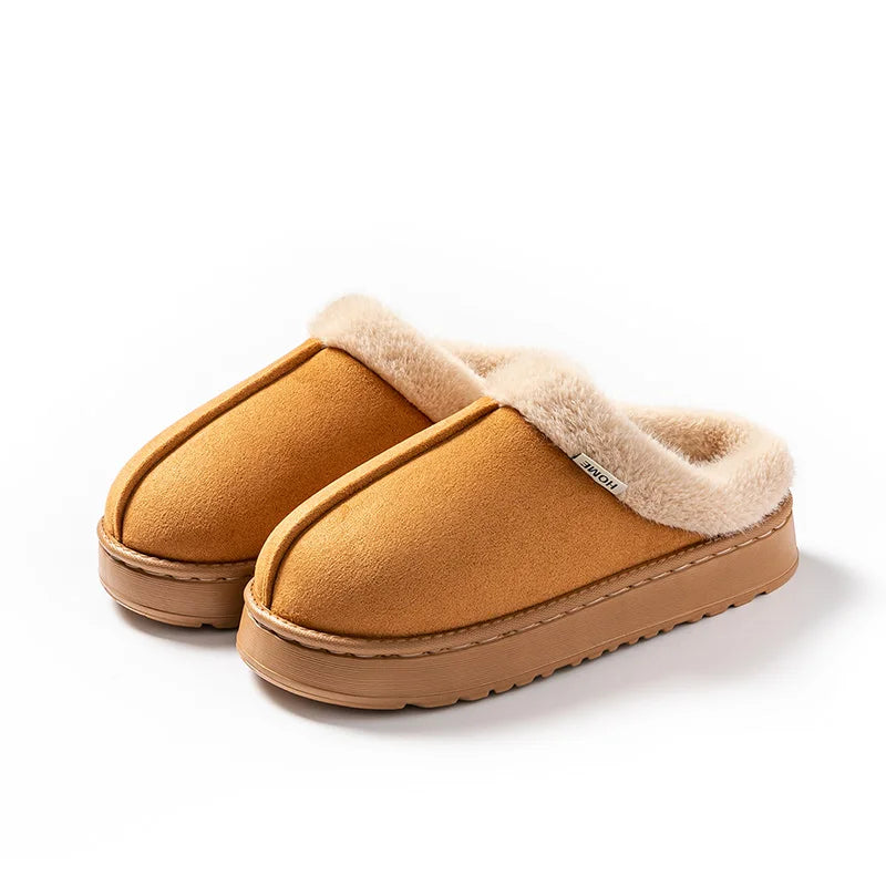 Fashion Unisex Fluffy Slippers for Autumn and Winter