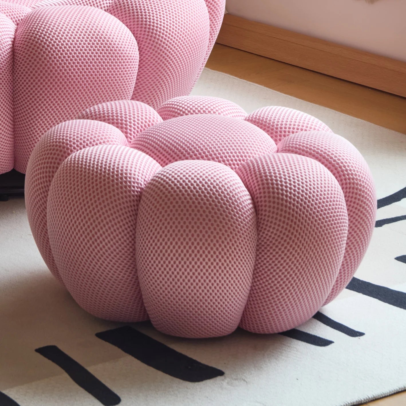 Pumpkin Lazy Sofa, Minimalist Rochburg Football Sofa