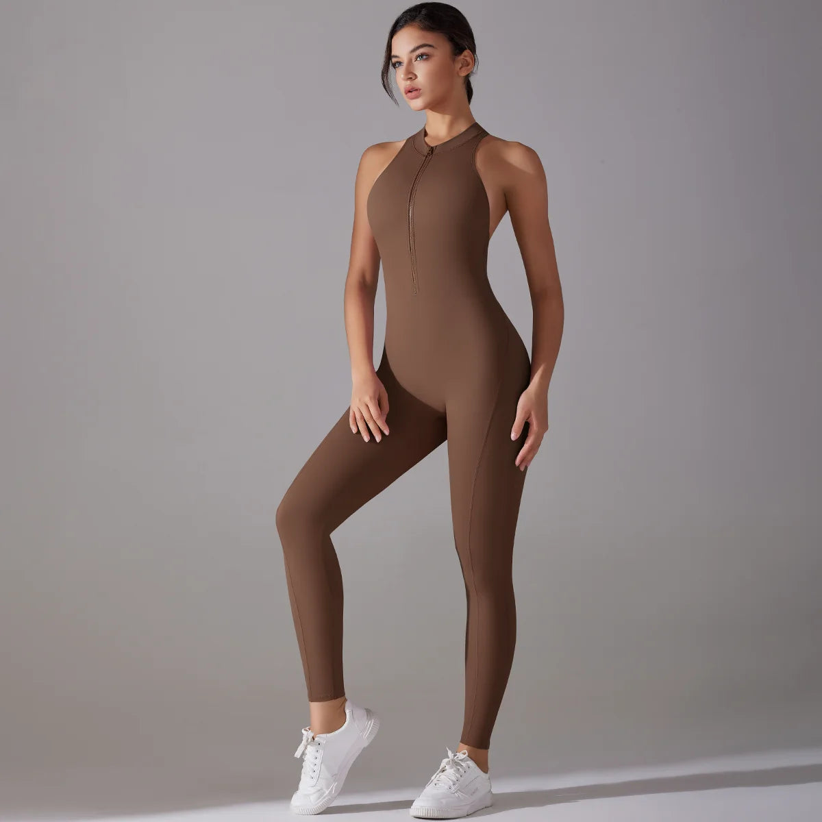 Sexy Hollow Backless Sporty Jumpsuit