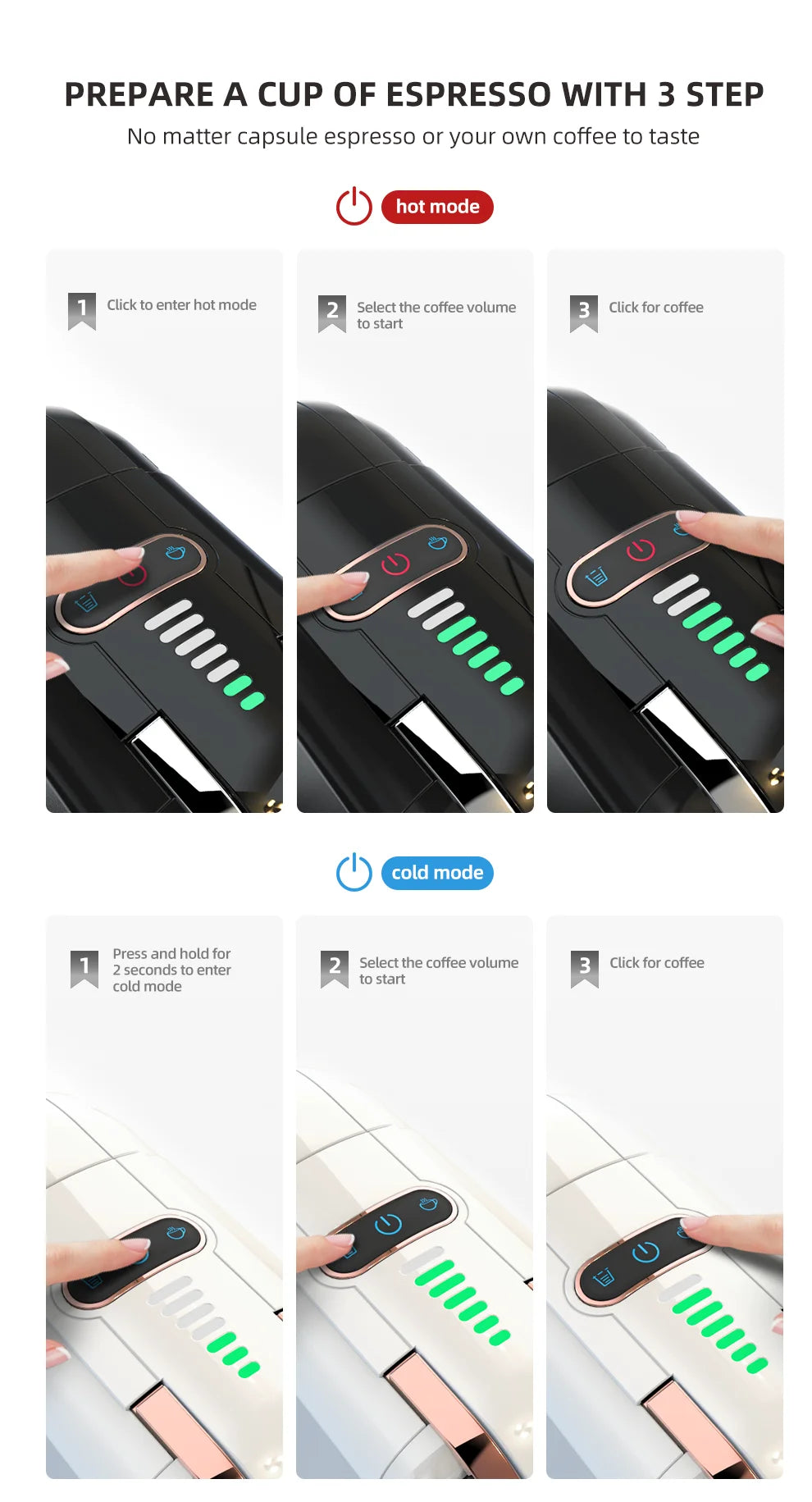 HiBREW H2B 5 in 1 Coffee Machine 20Bar