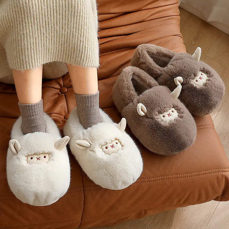 Cozy Warm Indoor Non-Skid Slippers