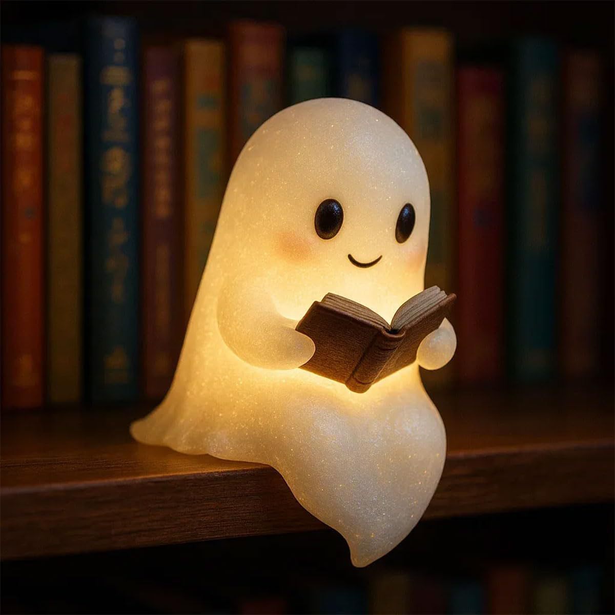 Halloween Decorations Lovely Ghost Lamp Warm Light