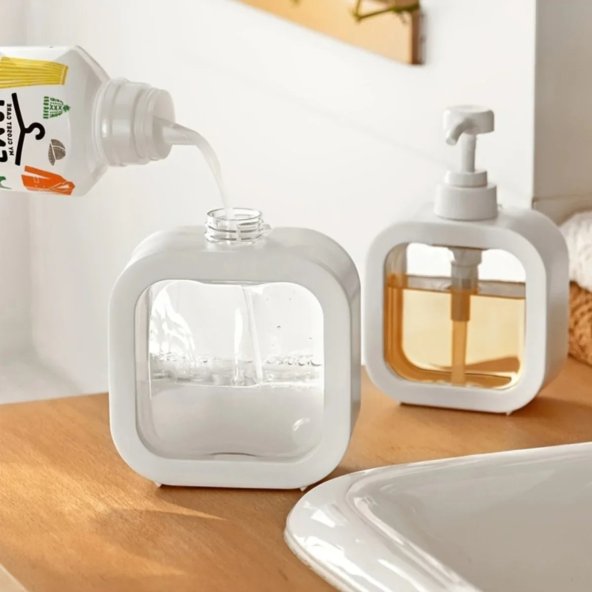 Soap Dispenser – Refillable, Stylish Bathroom & Kitchen Accessory - Shop Modiqa